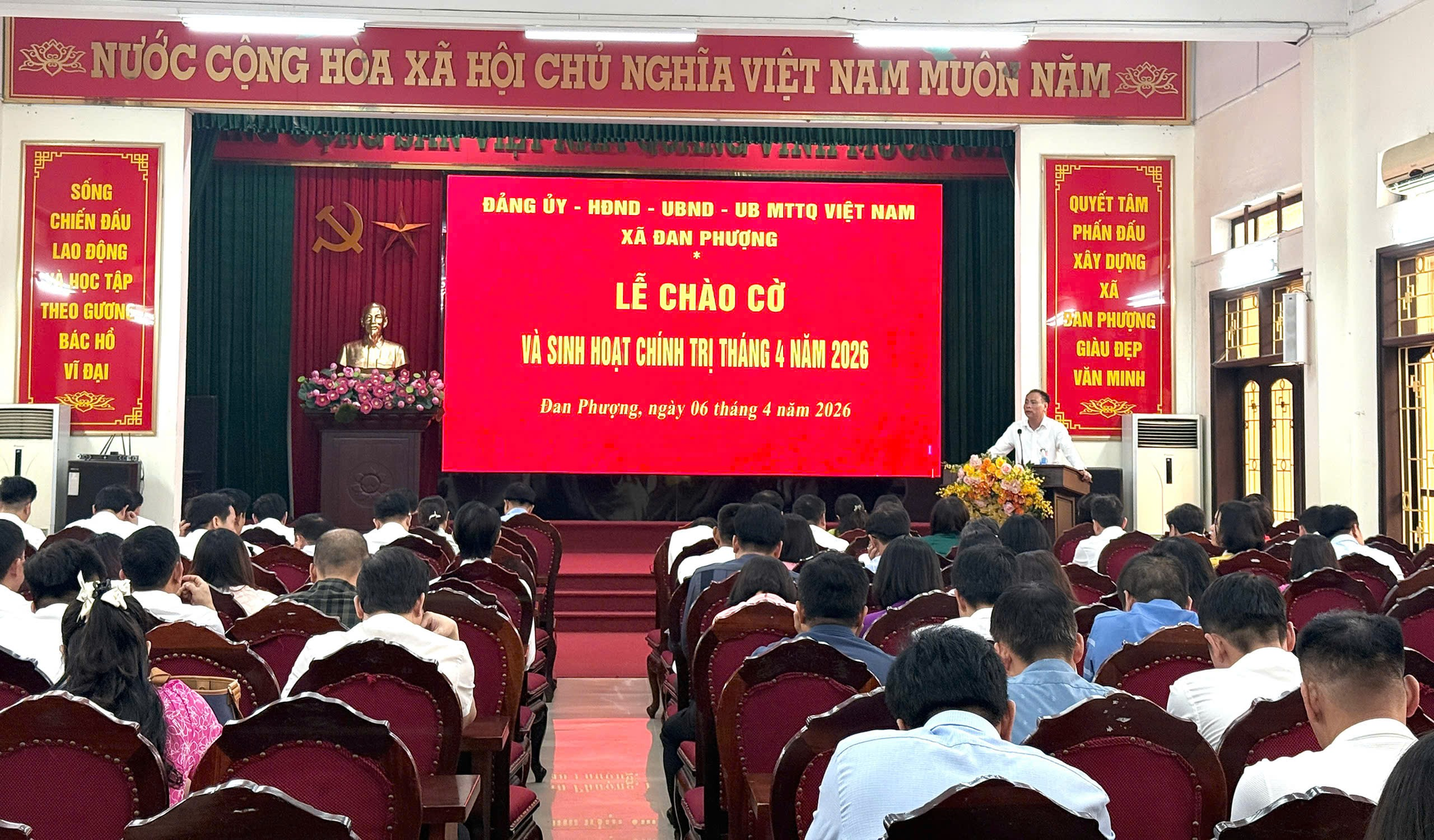 Lễ chào cờ và sinh hoạt chính trị tháng 4 năm 2026- Ảnh 4.