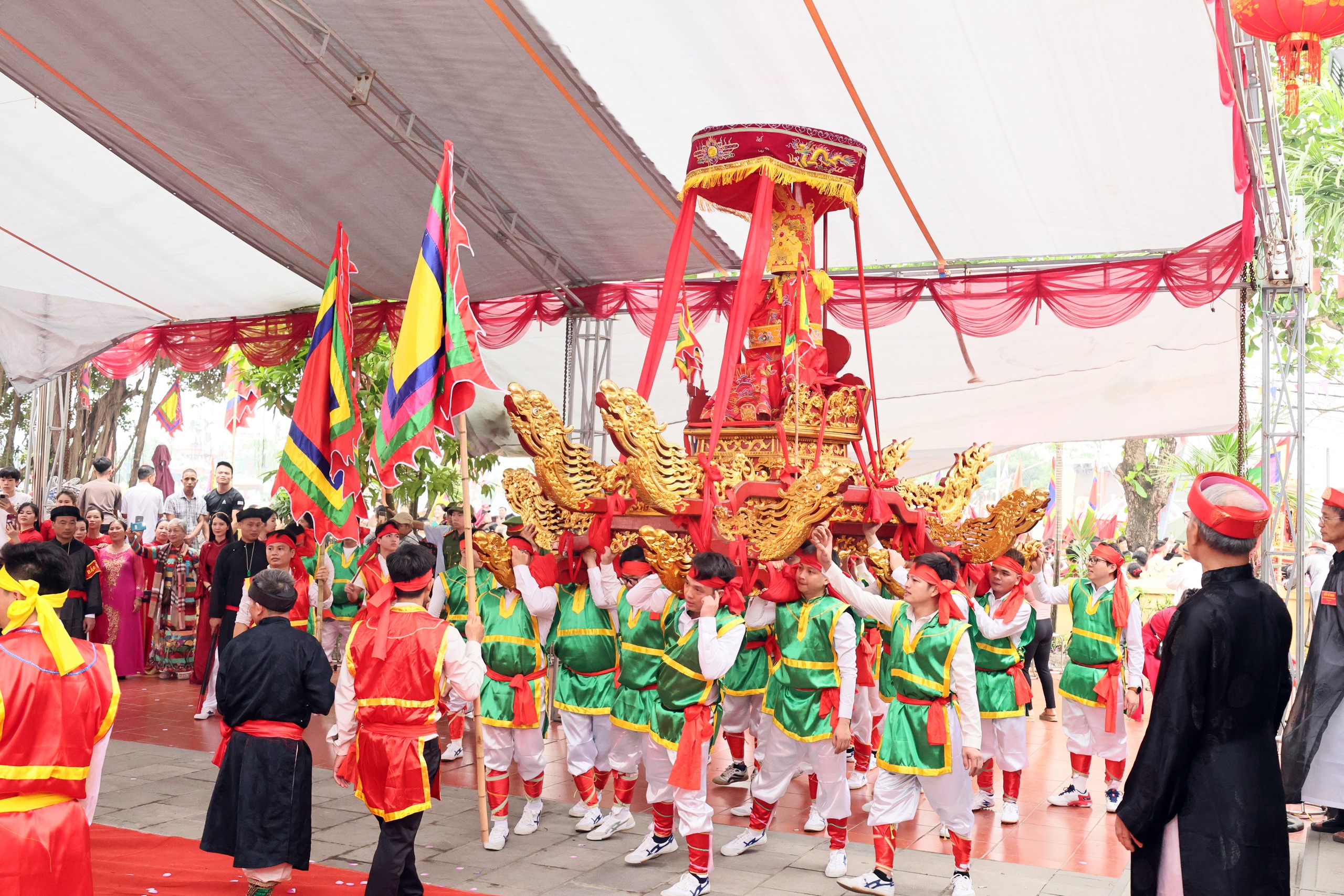 Một số hình ảnh tại Lễ hội truyền thống làng Thái Hòa năm 2026- Ảnh 3.