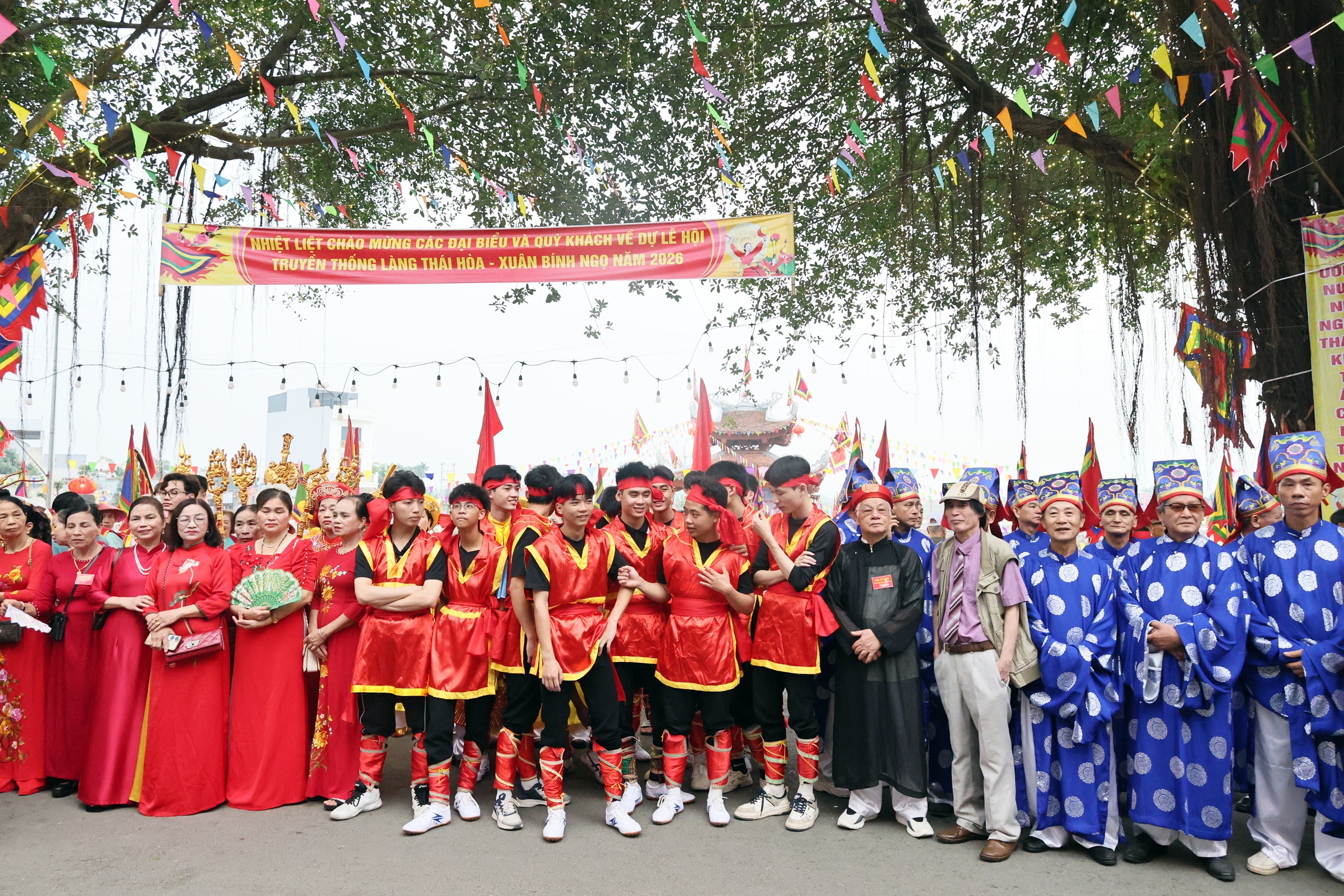 Một số hình ảnh tại Lễ hội truyền thống làng Thái Hòa năm 2026- Ảnh 4.