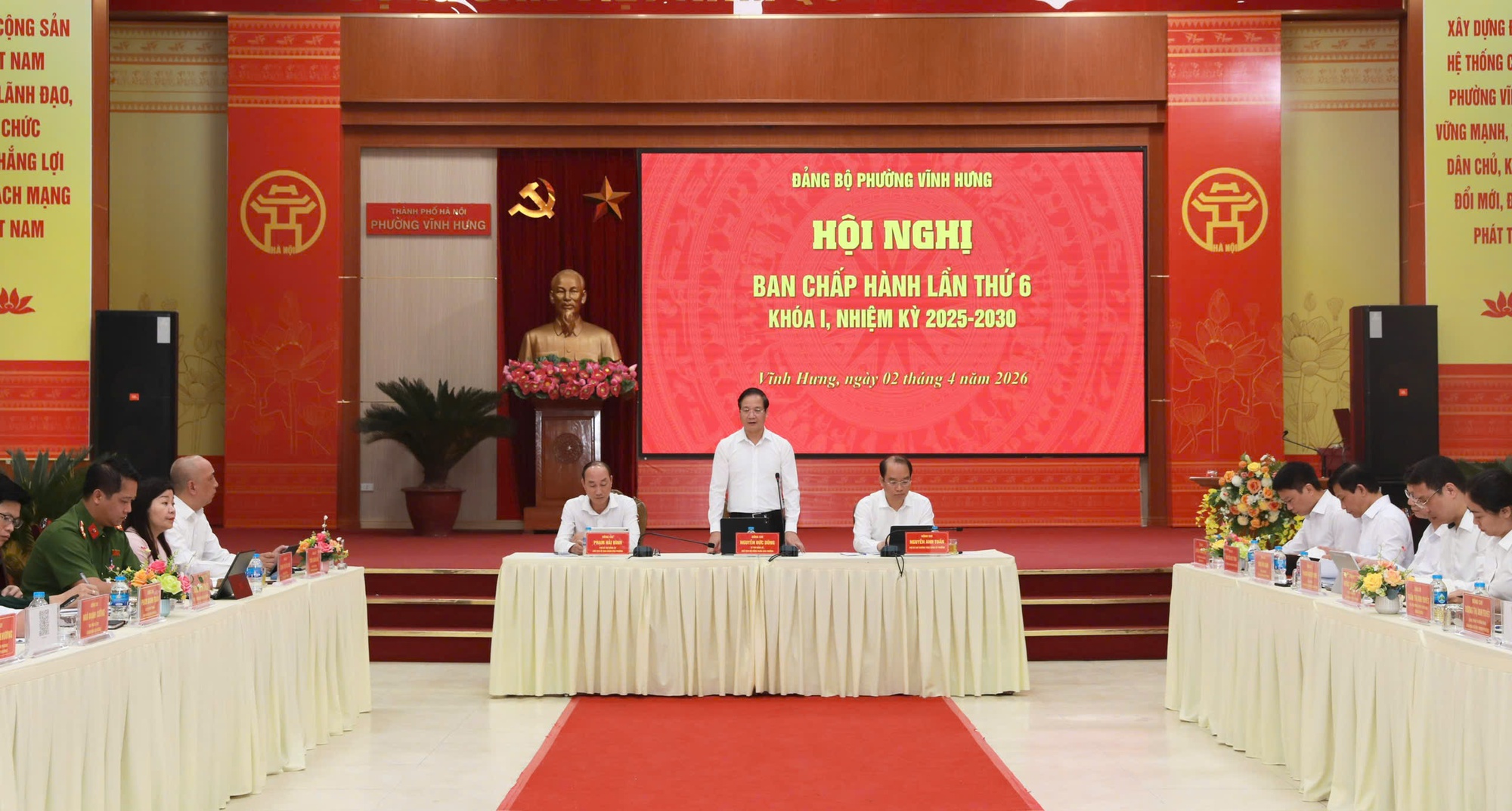 Phường Vĩnh Hưng: Thống nhất nhận thức, quyết liệt thực hiện thắng lợi các mục tiêu năm 2026- Ảnh 5.