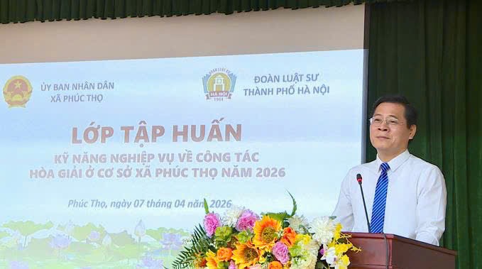 Xã Phúc Thọ tập huấn Luật Hòa giải ở cơ sở năm 2013, tháo gỡ khó khăn, vướng mắc trong thực tiễn- Ảnh 2.