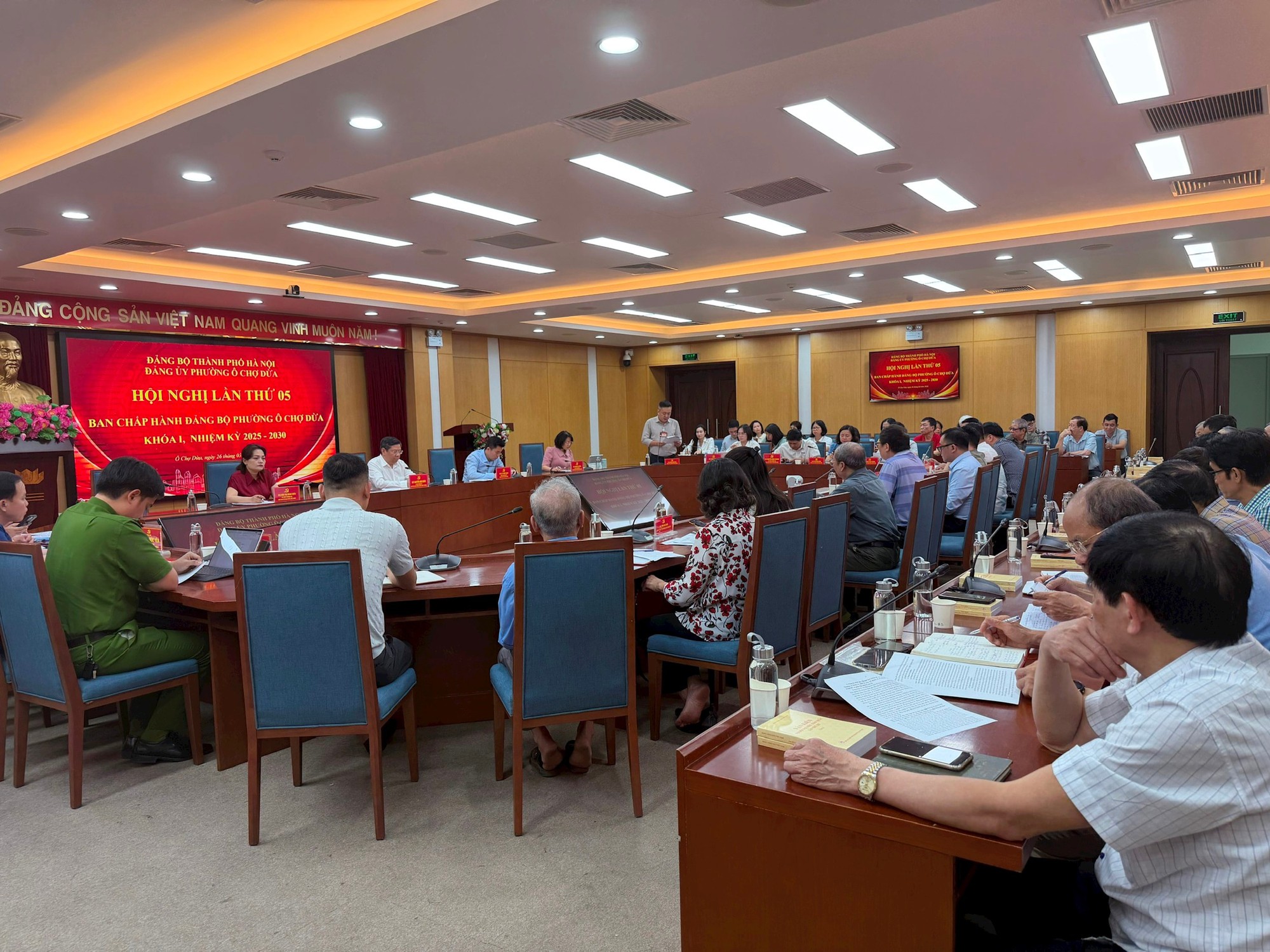 Phường Ô Chợ Dừa đánh giá kết quả tháng 3, triển khai nhiệm vụ tháng 4-2026- Ảnh 2.