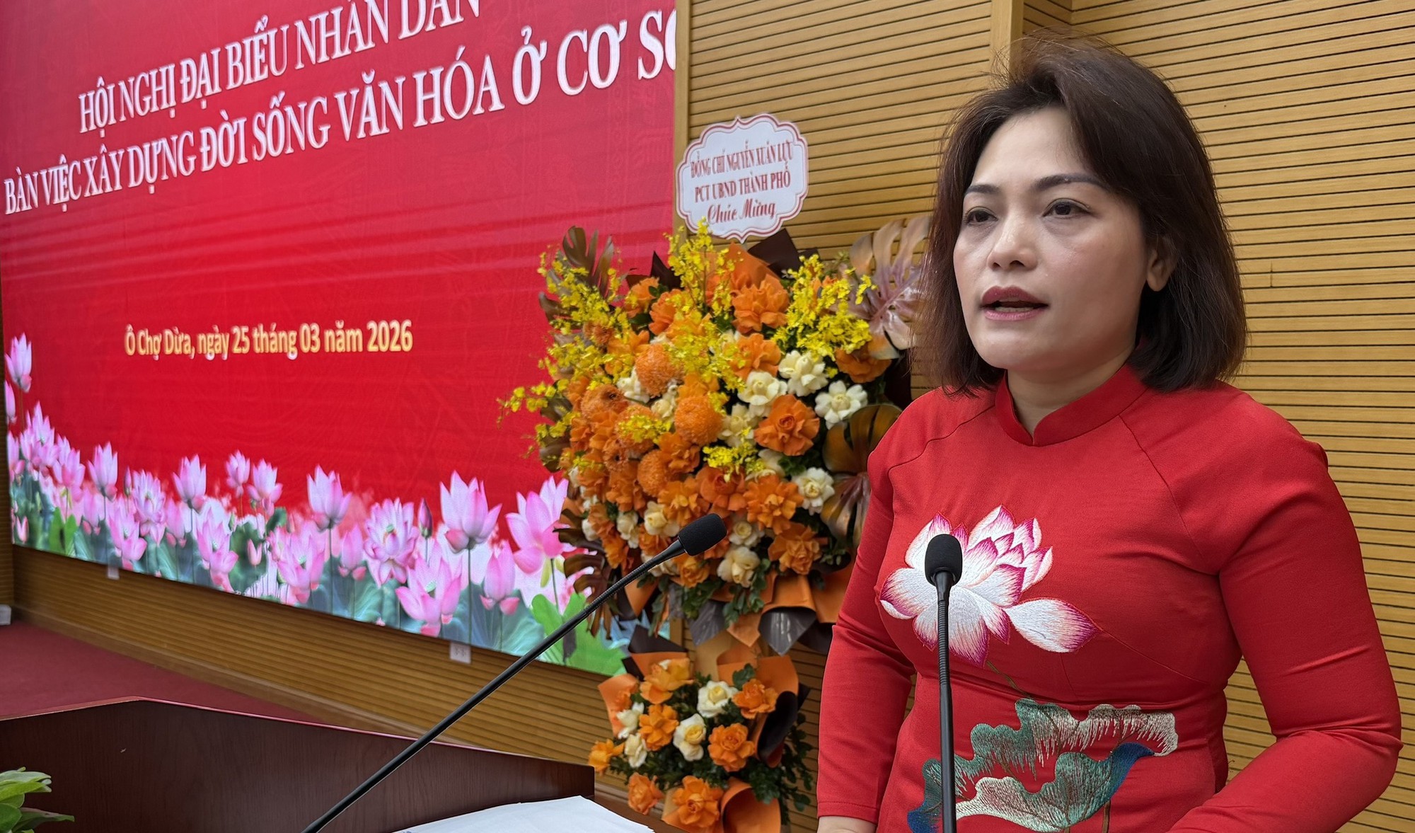 Phường Ô Chợ Dừa thống nhất nhiều nhiệm vụ xây dựng đời sống văn hóa, hướng tới đô thị văn minh- Ảnh 2.