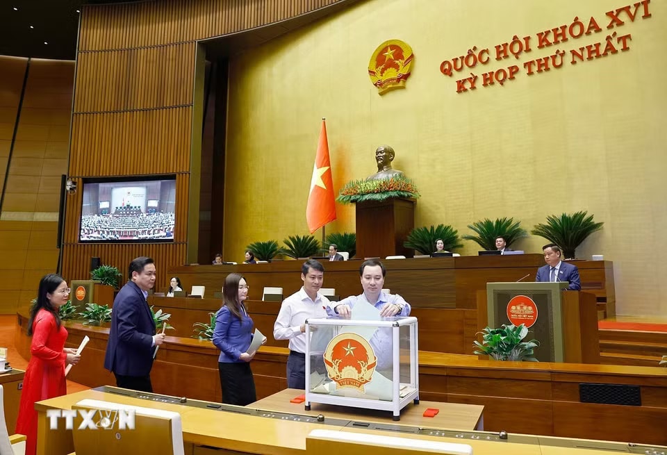 Kỳ họp thứ nhất, Quốc hội khóa XVI: Tiếp tục thực hiện công tác nhân sự- Ảnh 6.