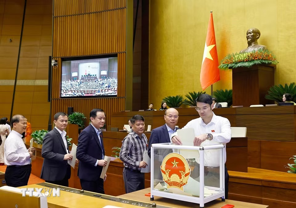 Kỳ họp thứ nhất, Quốc hội khóa XVI: Tiếp tục thực hiện công tác nhân sự- Ảnh 7.