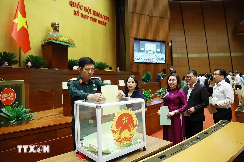 Kỳ họp thứ nhất, Quốc hội khóa XVI: Tiếp tục thực hiện công tác nhân sự- Ảnh 4.