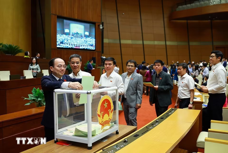 Kỳ họp thứ nhất, Quốc hội khóa XVI: Tiếp tục thực hiện công tác nhân sự- Ảnh 2.