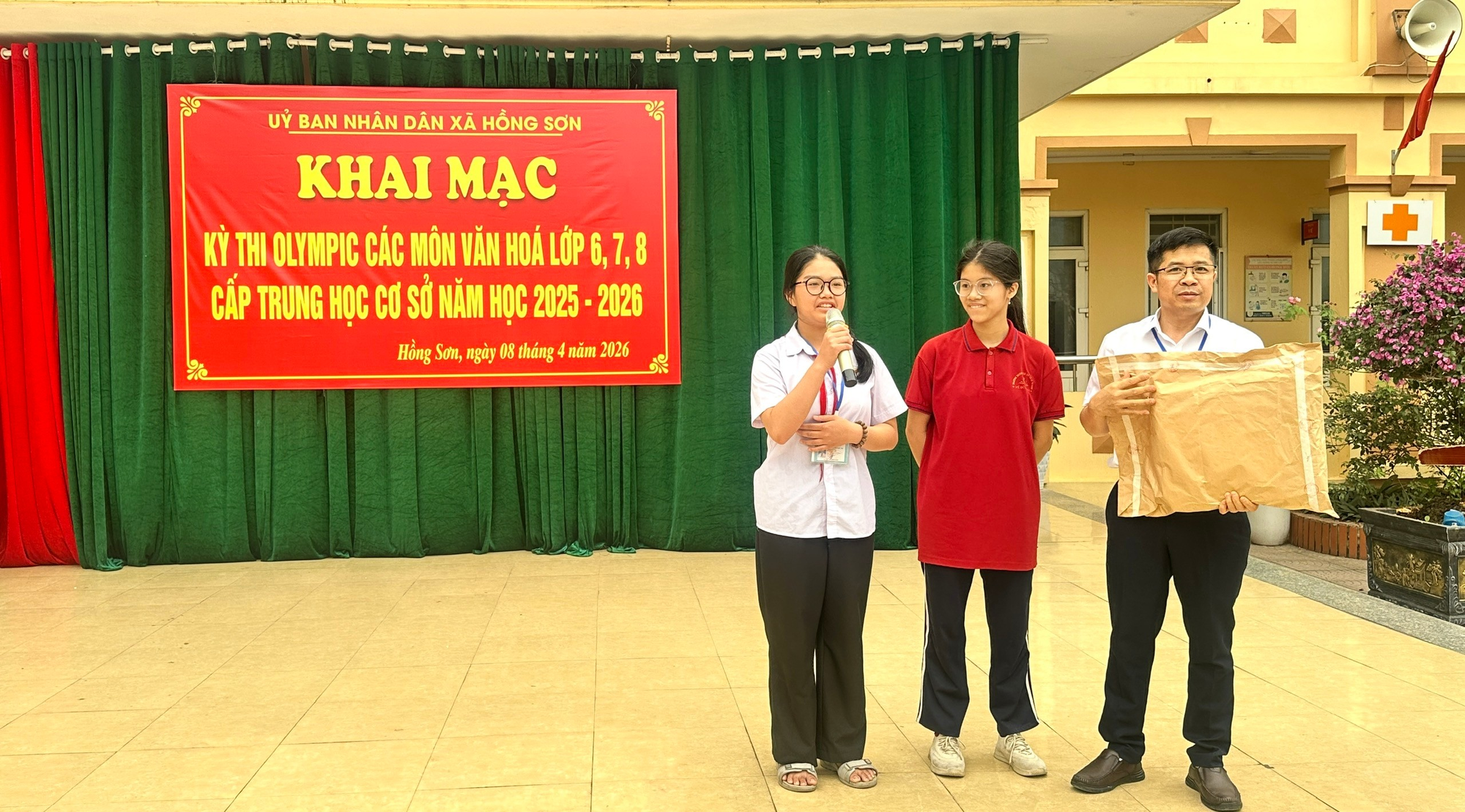 Hồng Sơn tổ chức kỳ thi Olympic các môn văn hóa lớp 6, 7, 8 năm học 2025 - 2026 cấp xã- Ảnh 3.
