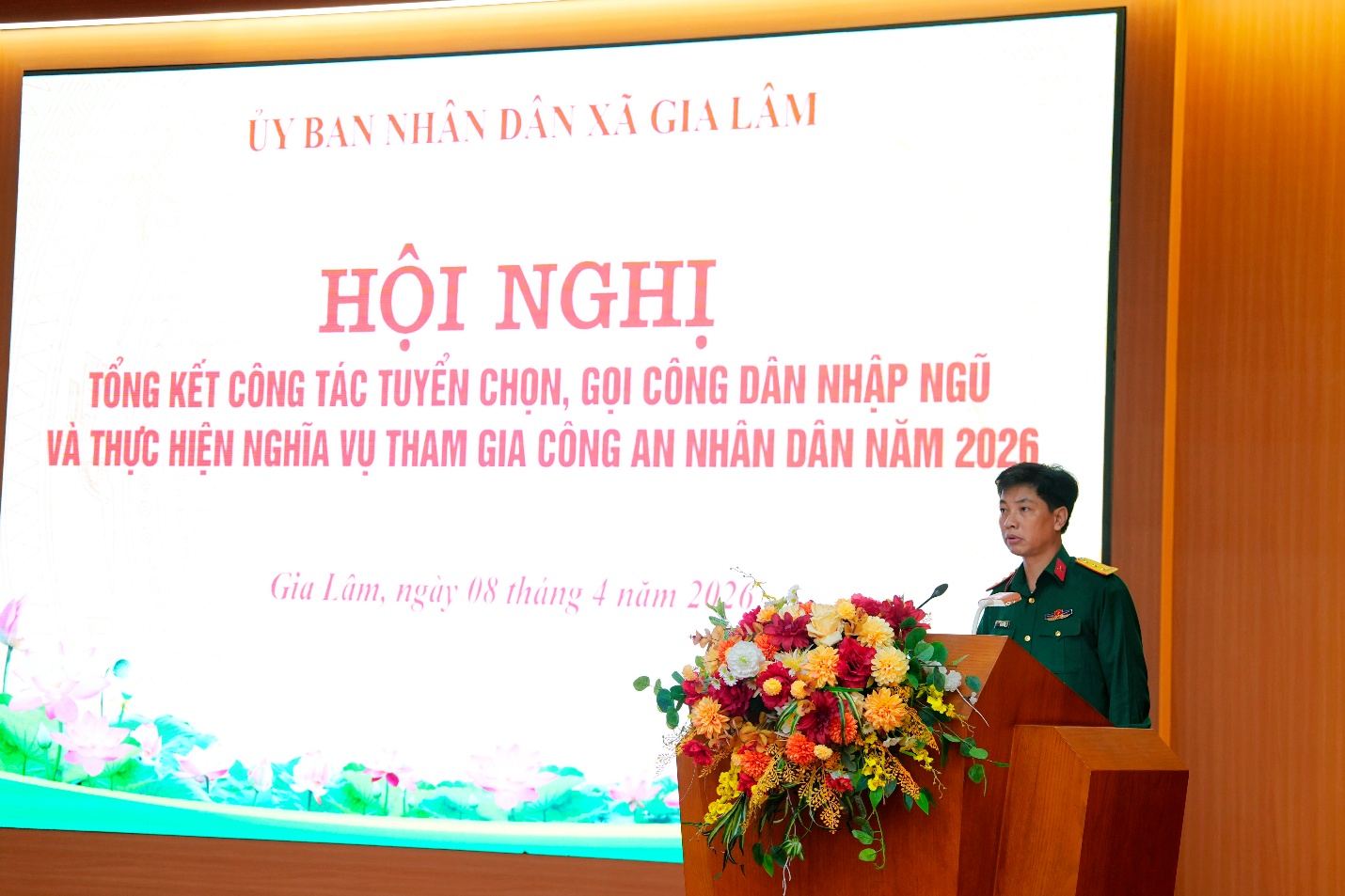 Gia Lâm tổng kết công tác tuyển chọn, gọi công dân nhập ngũ năm 2026- Ảnh 2.