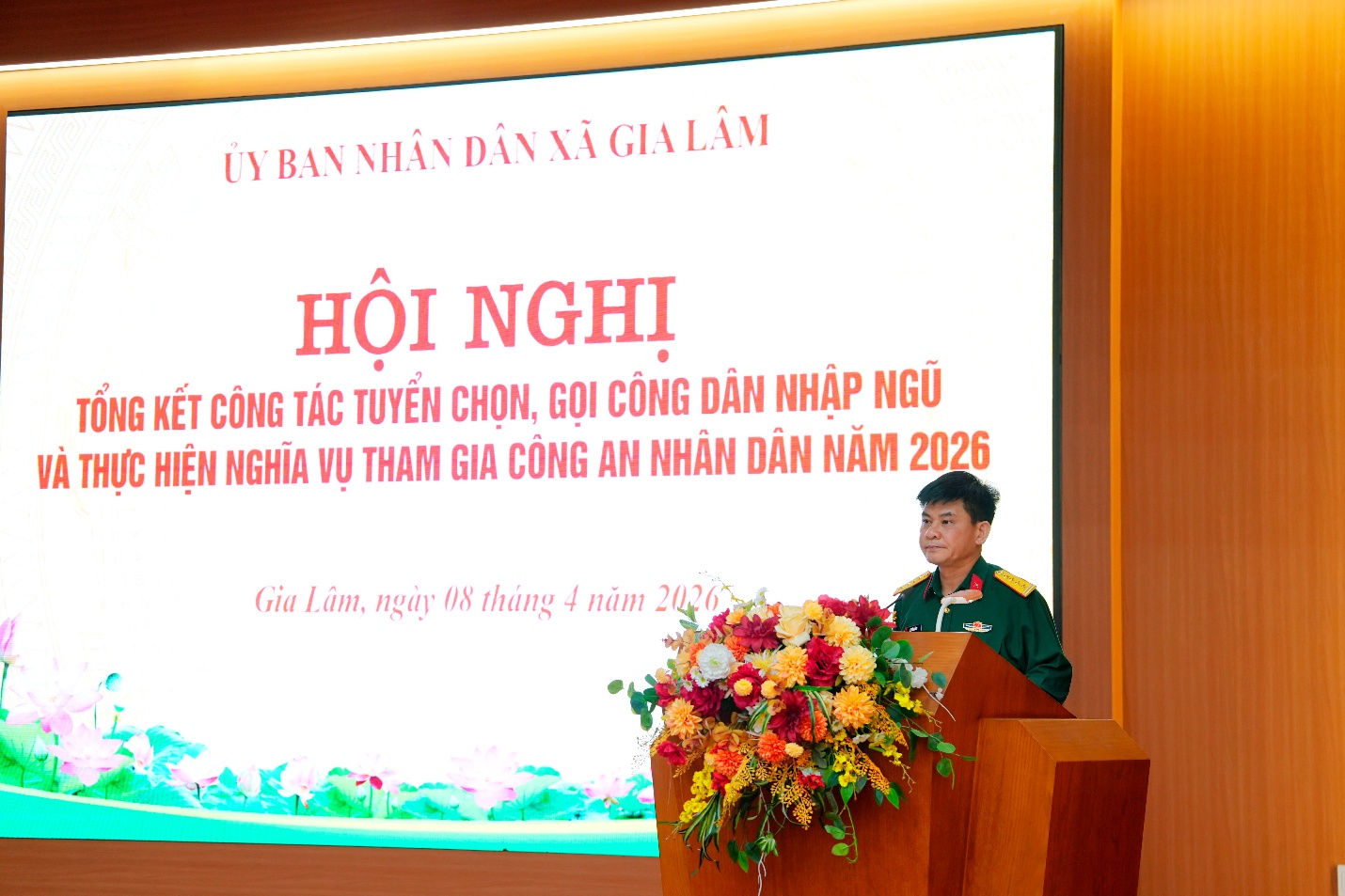 Gia Lâm tổng kết công tác tuyển chọn, gọi công dân nhập ngũ năm 2026- Ảnh 4.