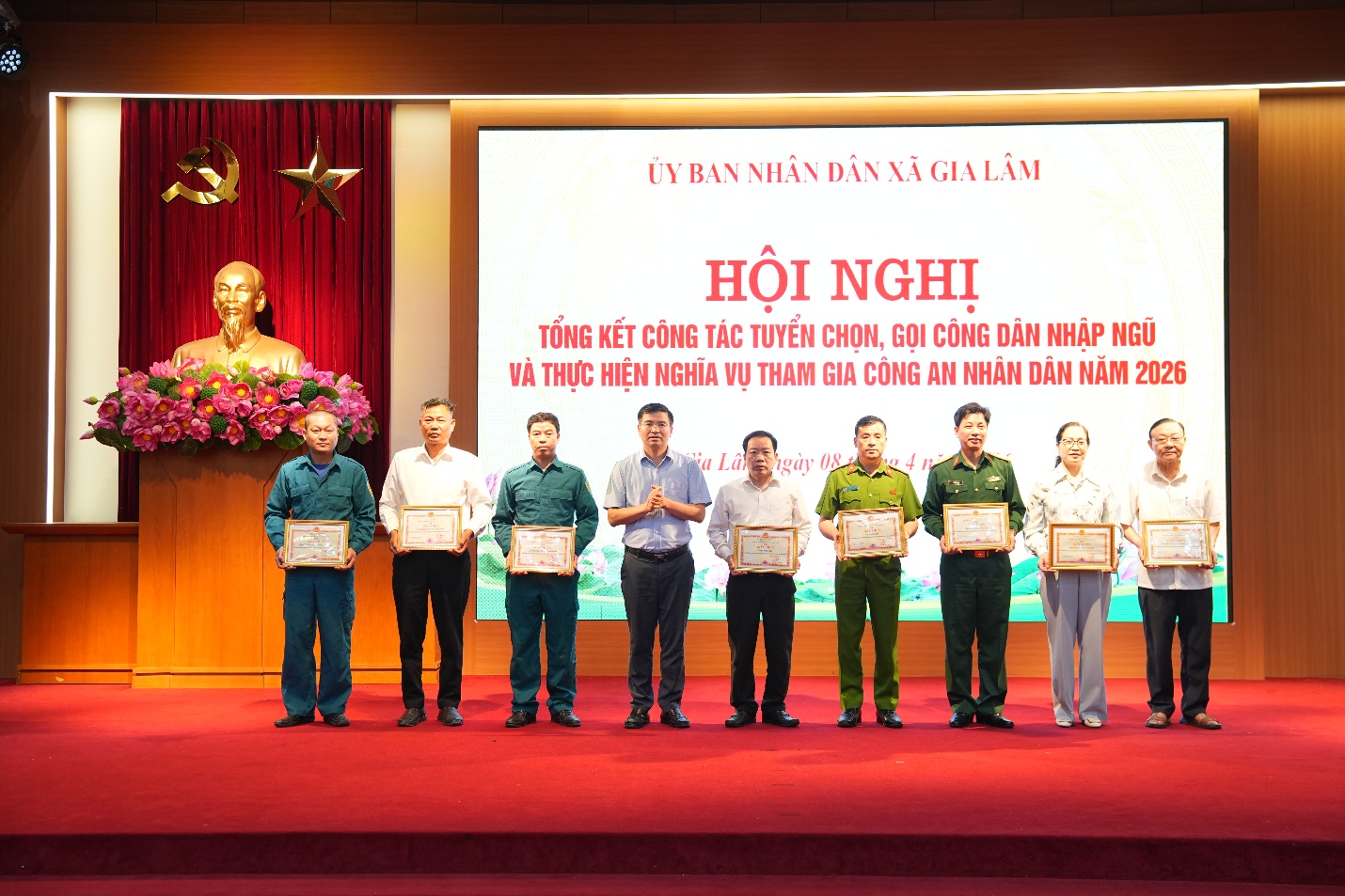 Gia Lâm tổng kết công tác tuyển chọn, gọi công dân nhập ngũ năm 2026- Ảnh 6.