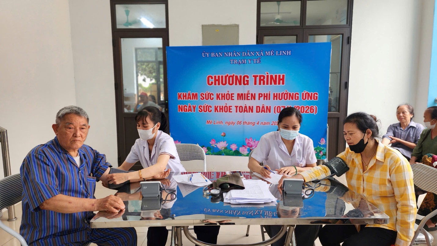 KHÁM SỨC KHỎE MIỄN PHÍ CHO NGƯỜI CAO TUỔI TẠI ĐIỂM Y TẾ TIỀN PHONG- Ảnh 1.