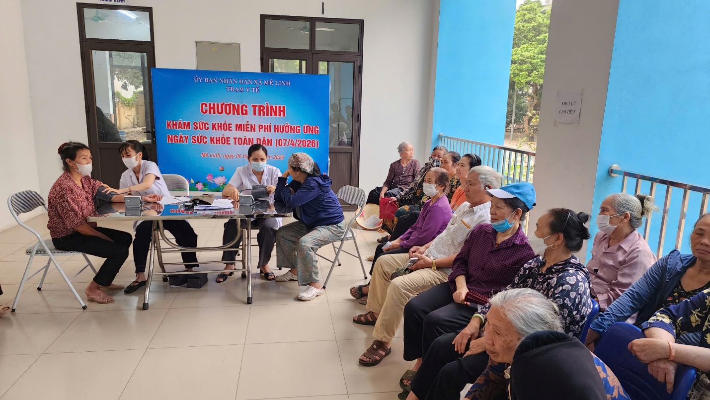 KHÁM SỨC KHỎE MIỄN PHÍ CHO NGƯỜI CAO TUỔI TẠI ĐIỂM Y TẾ TIỀN PHONG- Ảnh 2.