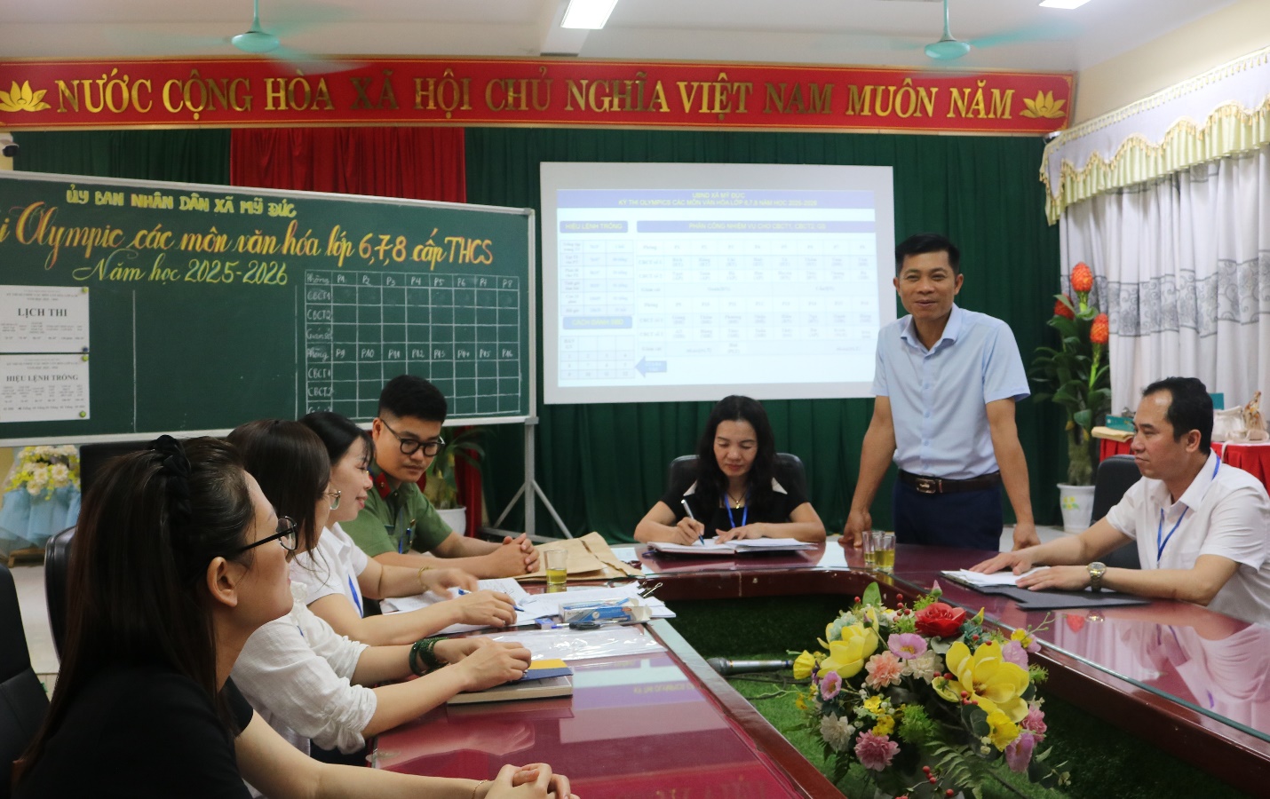 Xã Mỹ Đức khai mạc Kỳ thi Olympic các môn văn hoá lớp 6, 7, 8 năm học 2025–2026- Ảnh 2.