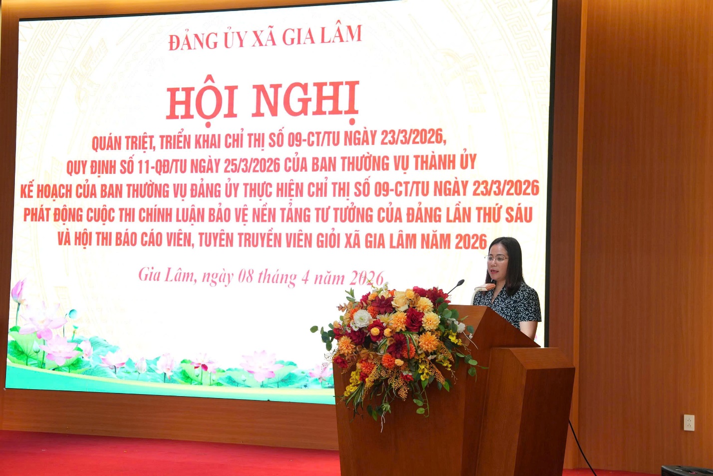 Xã Gia Lâm quán triệt các chỉ thị, quy định mới của Thành ủy Hà Nội, hướng tới nâng cao hiệu lực thực thi công vụ- Ảnh 3.