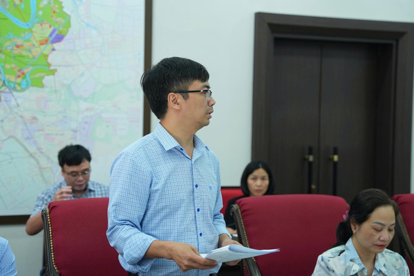 Gia Lâm giao ban Ban Chỉ đạo thực hiện Nghị quyết 15 và Chỉ thị 15 quý I năm 2026- Ảnh 3.