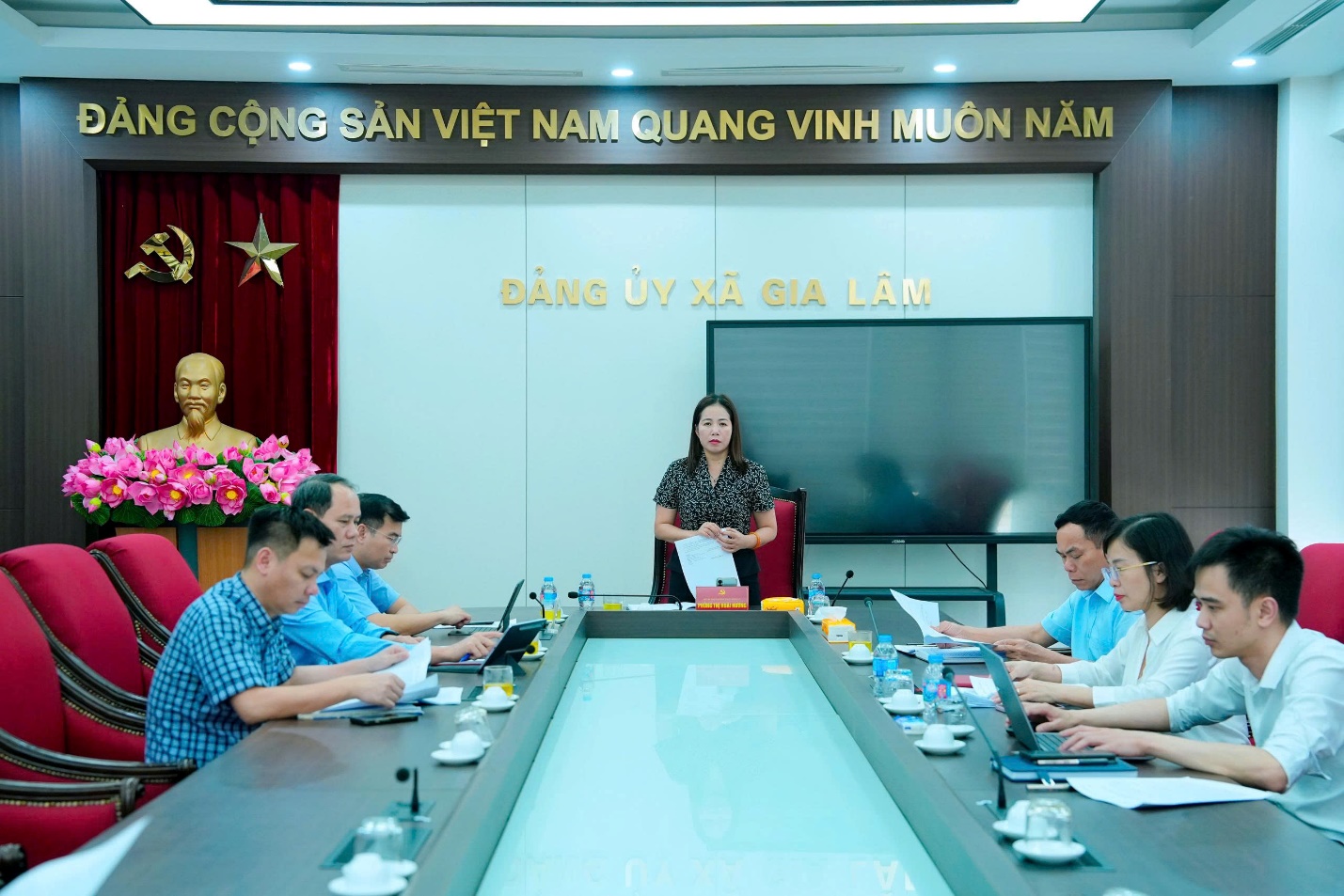 Gia Lâm giao ban Ban Chỉ đạo thực hiện Nghị quyết 15 và Chỉ thị 15 quý I năm 2026- Ảnh 4.