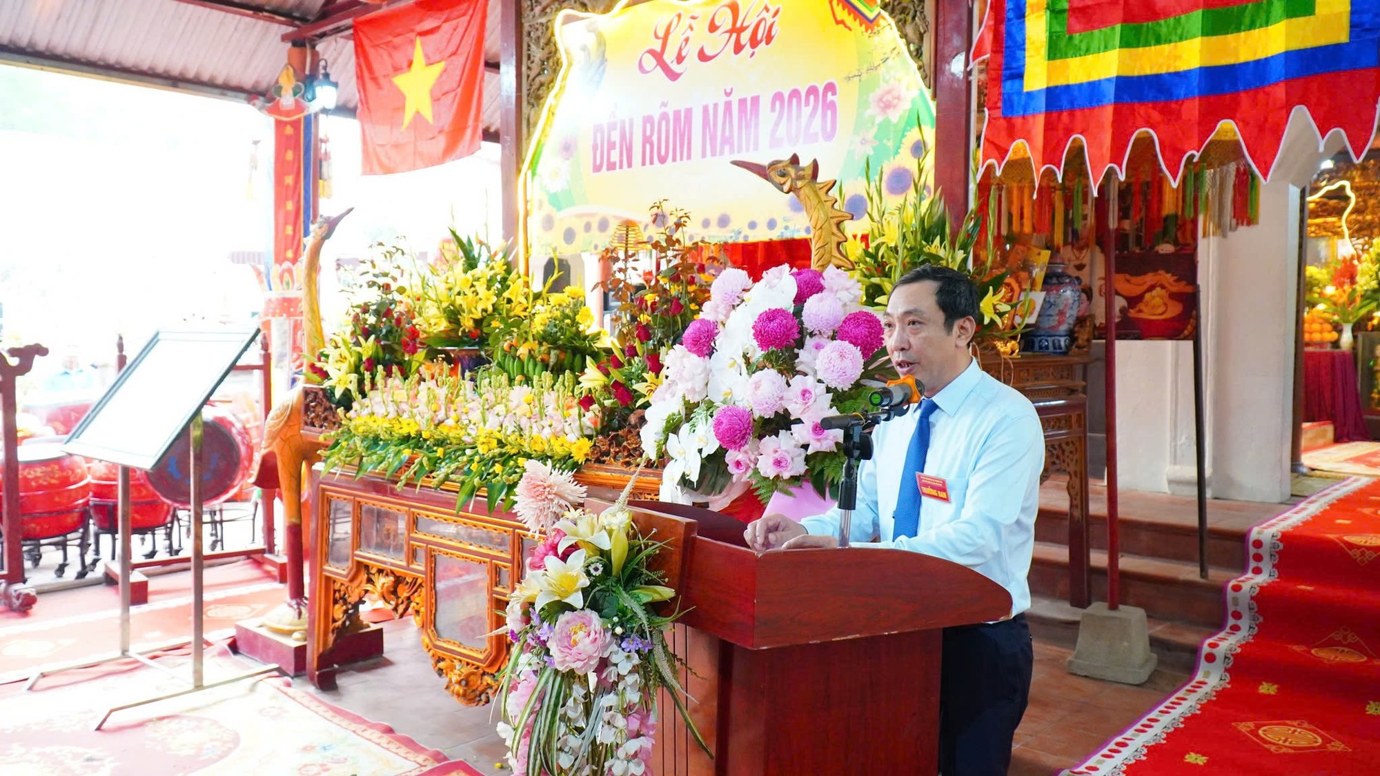 Trung Giã: Khai hội đền Rõm, lan tỏa những giá trị văn hóa dân gian- Ảnh 2.