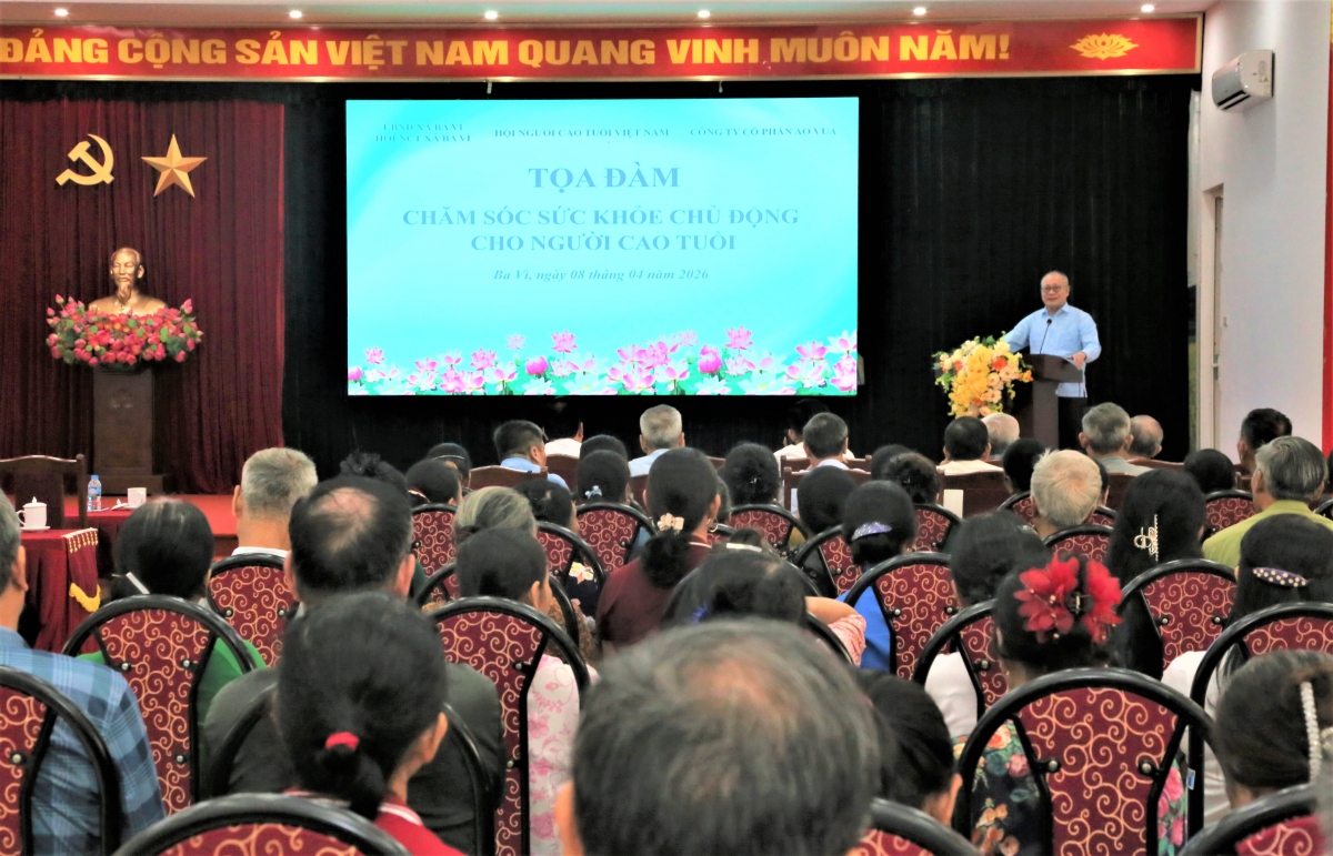 Tọa đàm Chăm sóc sức khỏe người cao tuổi: “10 nguyên tắc vàng” nâng chất lượng sống- Ảnh 3.