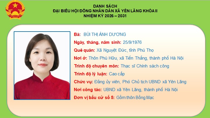 DANH SÁCH TRÍCH NGANG 28 ĐẠI BIỂU HĐND XÃ NHIỆM KỲ 2026-2031- Ảnh 13.