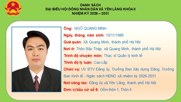 DANH SÁCH TRÍCH NGANG 28 ĐẠI BIỂU HĐND XÃ NHIỆM KỲ 2026-2031- Ảnh 17.