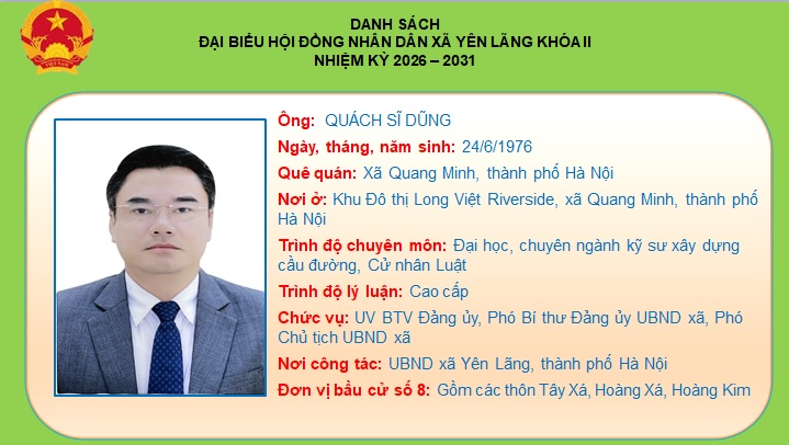 DANH SÁCH TRÍCH NGANG 28 ĐẠI BIỂU HĐND XÃ NHIỆM KỲ 2026-2031- Ảnh 22.