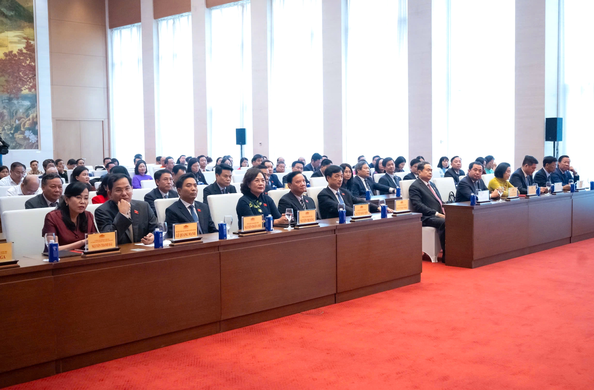 Đồng chí Trần Đức Thắng được bầu là Trưởng Đoàn đại biểu Quốc hội thành phố Hà Nội- Ảnh 1.