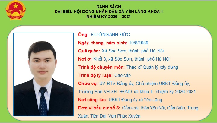 DANH SÁCH TRÍCH NGANG 28 ĐẠI BIỂU HĐND XÃ NHIỆM KỲ 2026-2031- Ảnh 7.