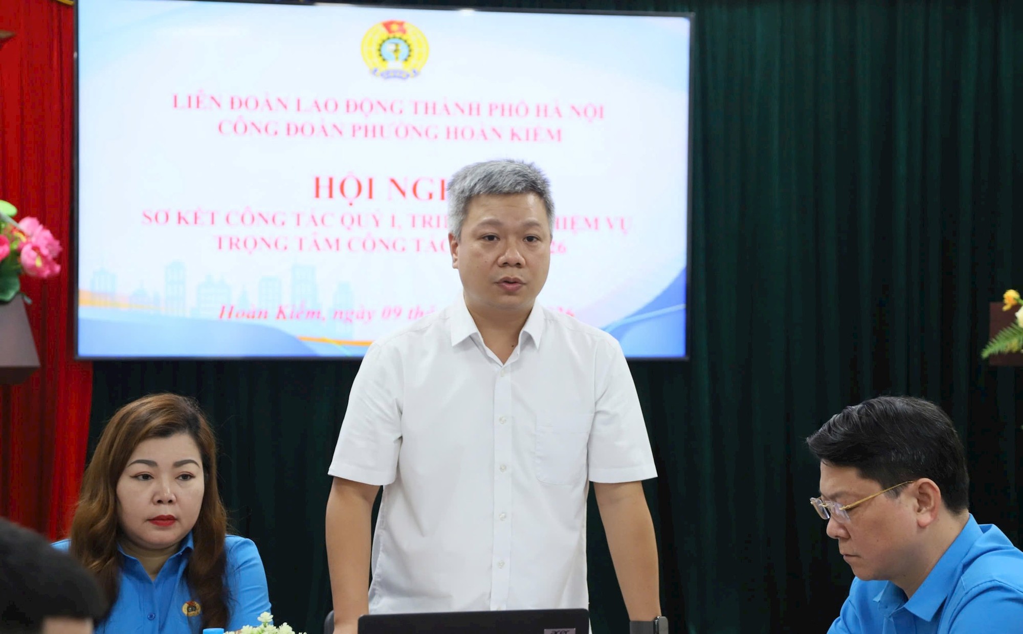 Phường Hoàn Kiếm: Đổi mới hoạt động công đoàn, chăm lo cho người lao động- Ảnh 1.