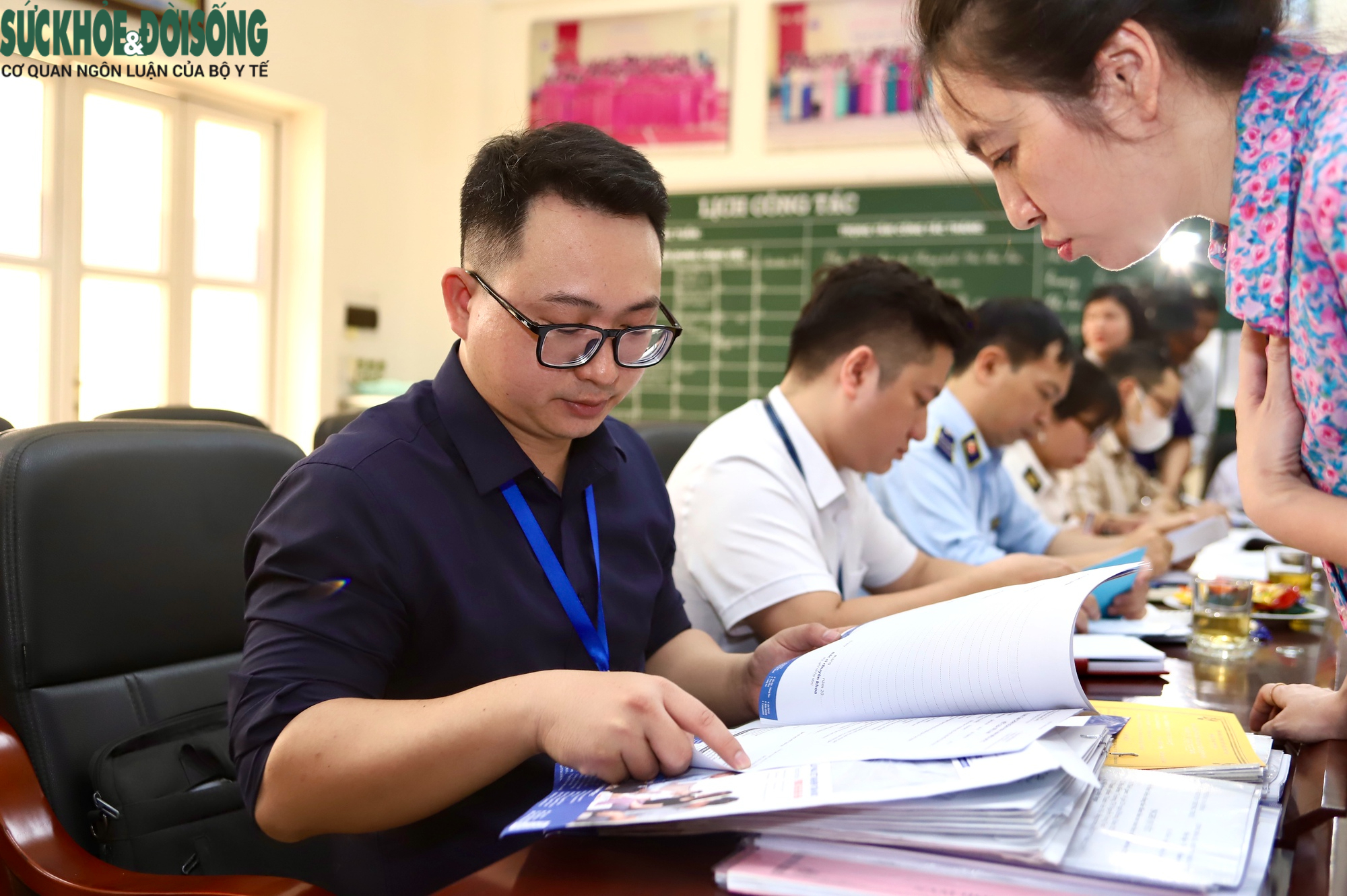 Ba Đình kiểm tra an toàn thực phẩm tại các bếp ăn trường học- Ảnh 1.