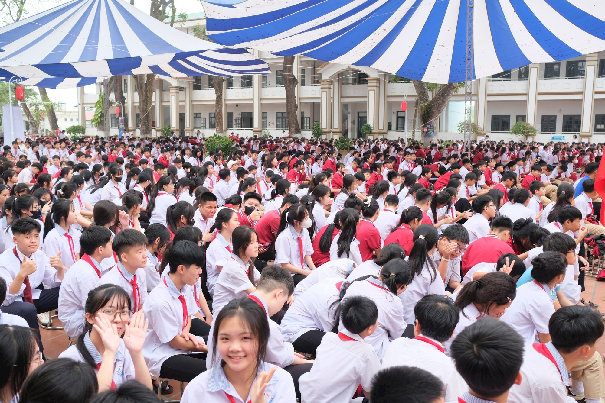 Xã Kim Anh tuyển sinh đầu cấp theo nơi cư trú, ứng dụng AI và GIS- Ảnh 2.