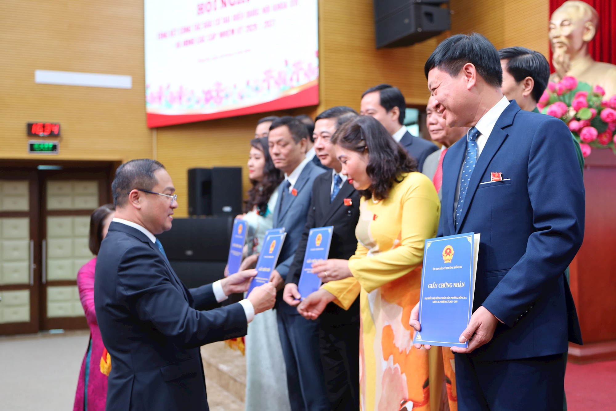 Đống Đa hoàn thành xuất sắc công tác bầu cử- Ảnh 1.