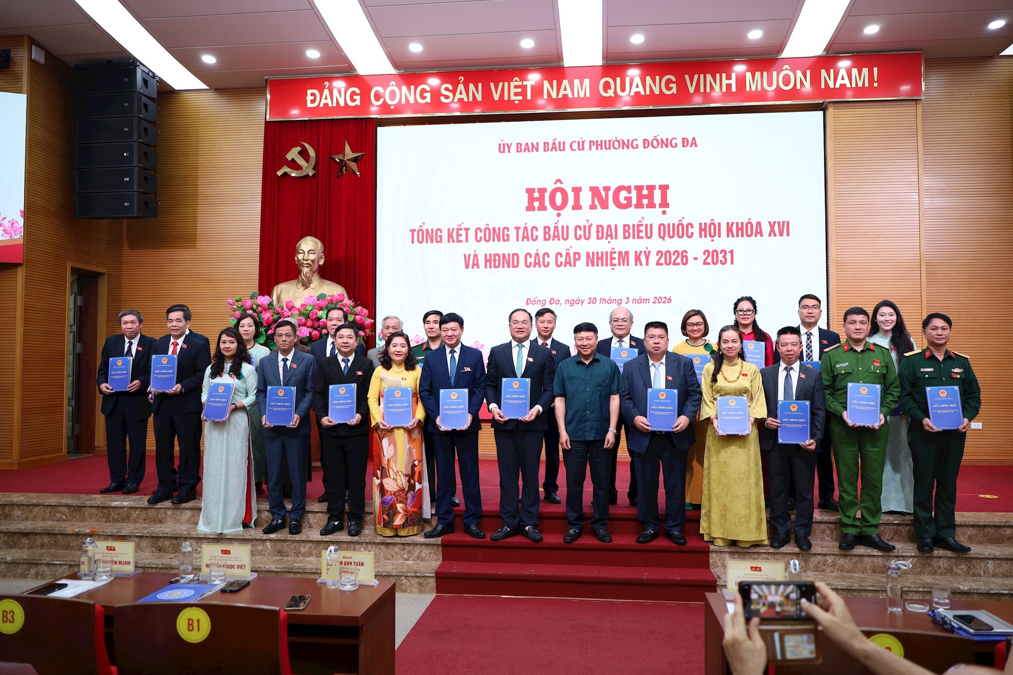 Đống Đa hoàn thành xuất sắc công tác bầu cử- Ảnh 5.