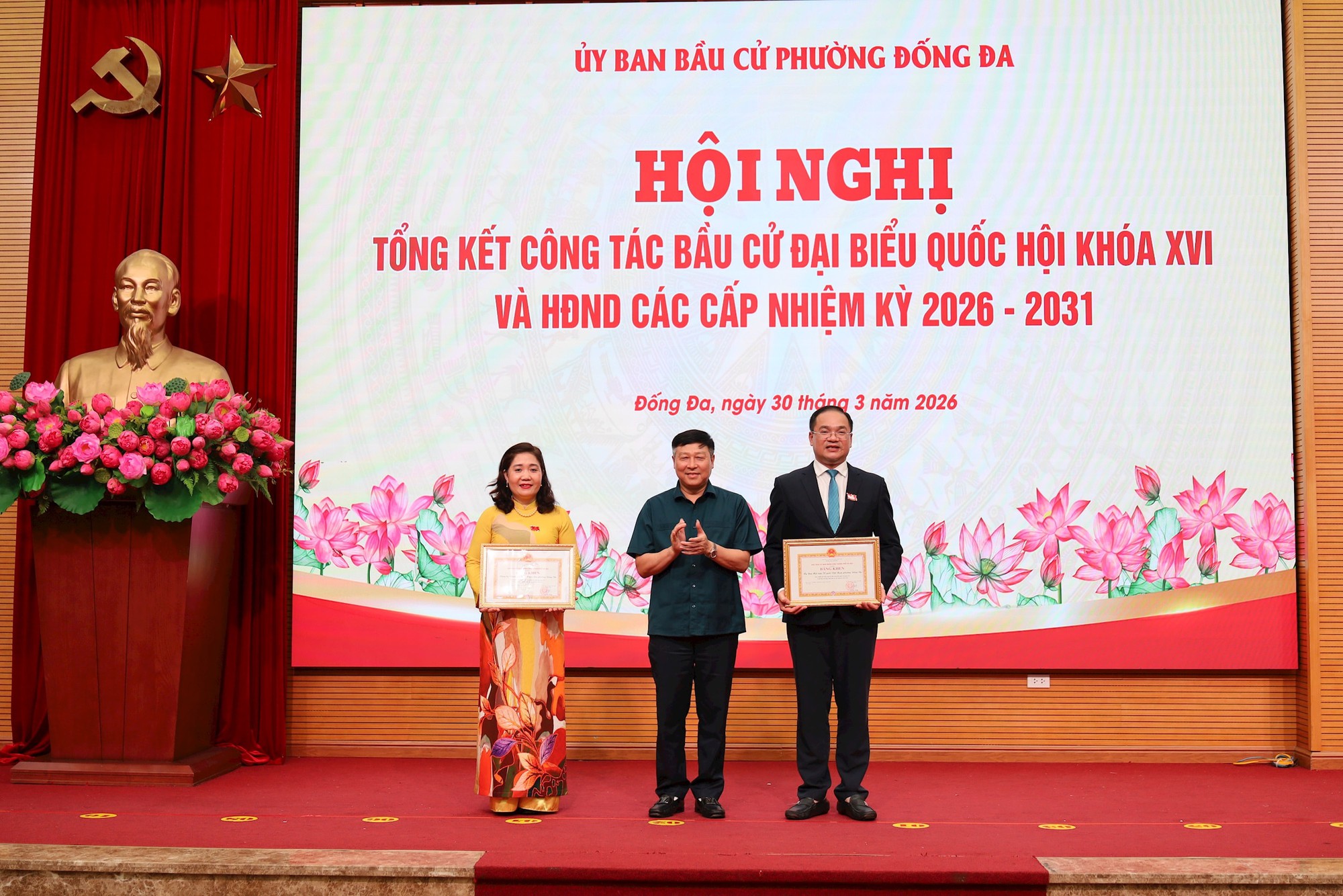 Đống Đa hoàn thành xuất sắc công tác bầu cử- Ảnh 2.