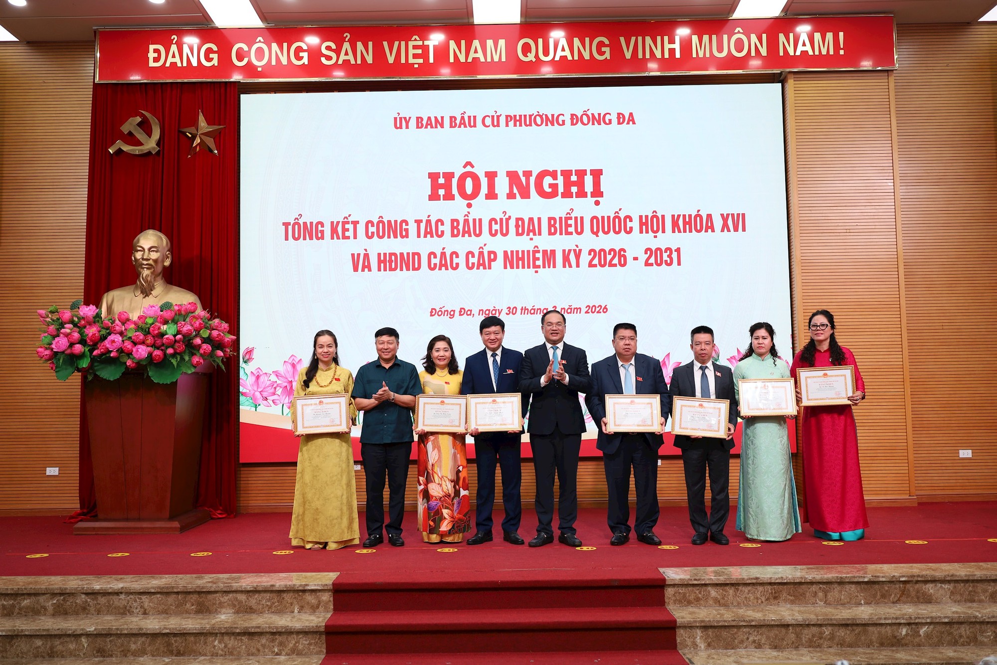 Đống Đa hoàn thành xuất sắc công tác bầu cử- Ảnh 3.