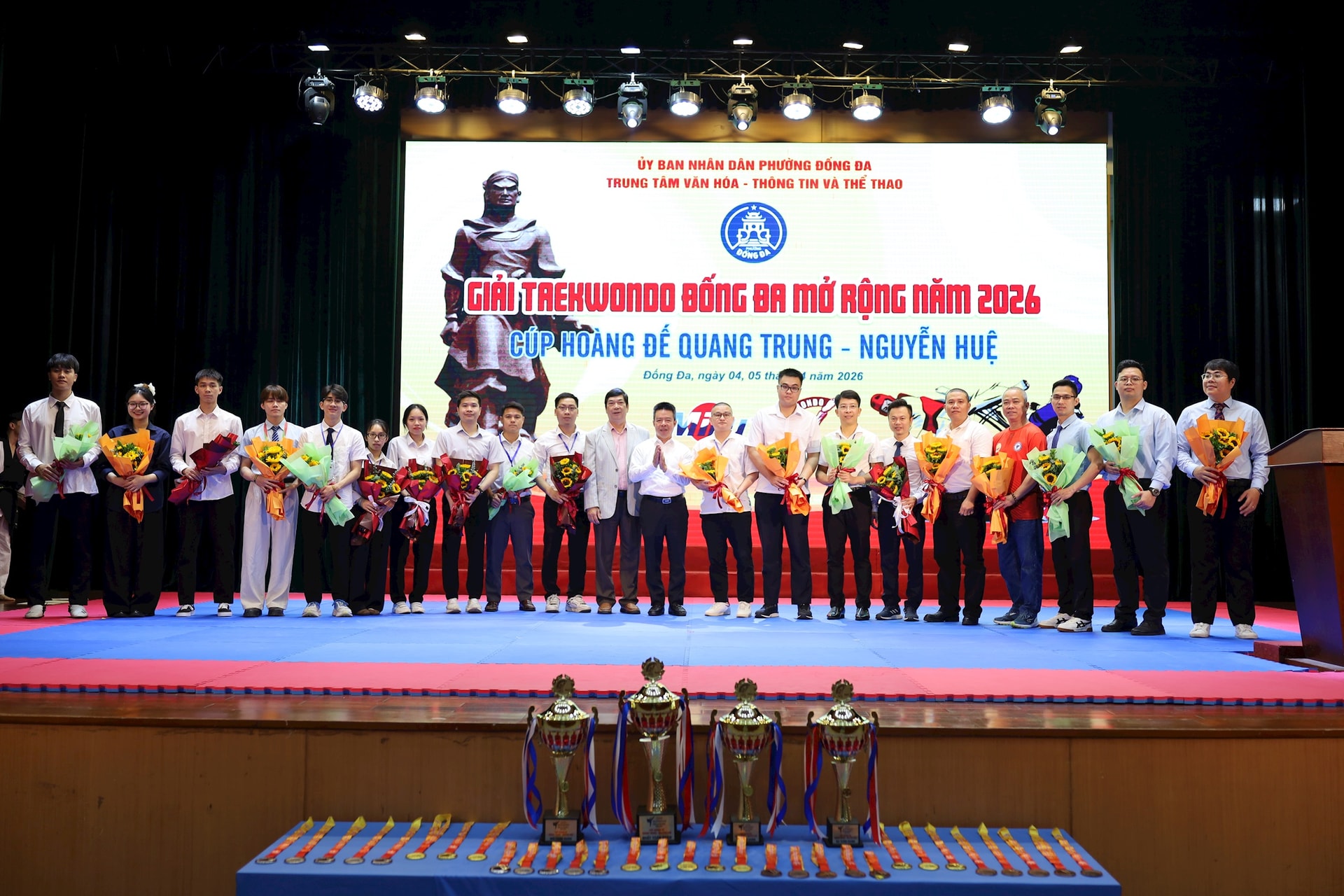 Gần 400 vận động viên tham gia giải Taekwondo Đống Đa mở rộng năm 2026- Ảnh 3.