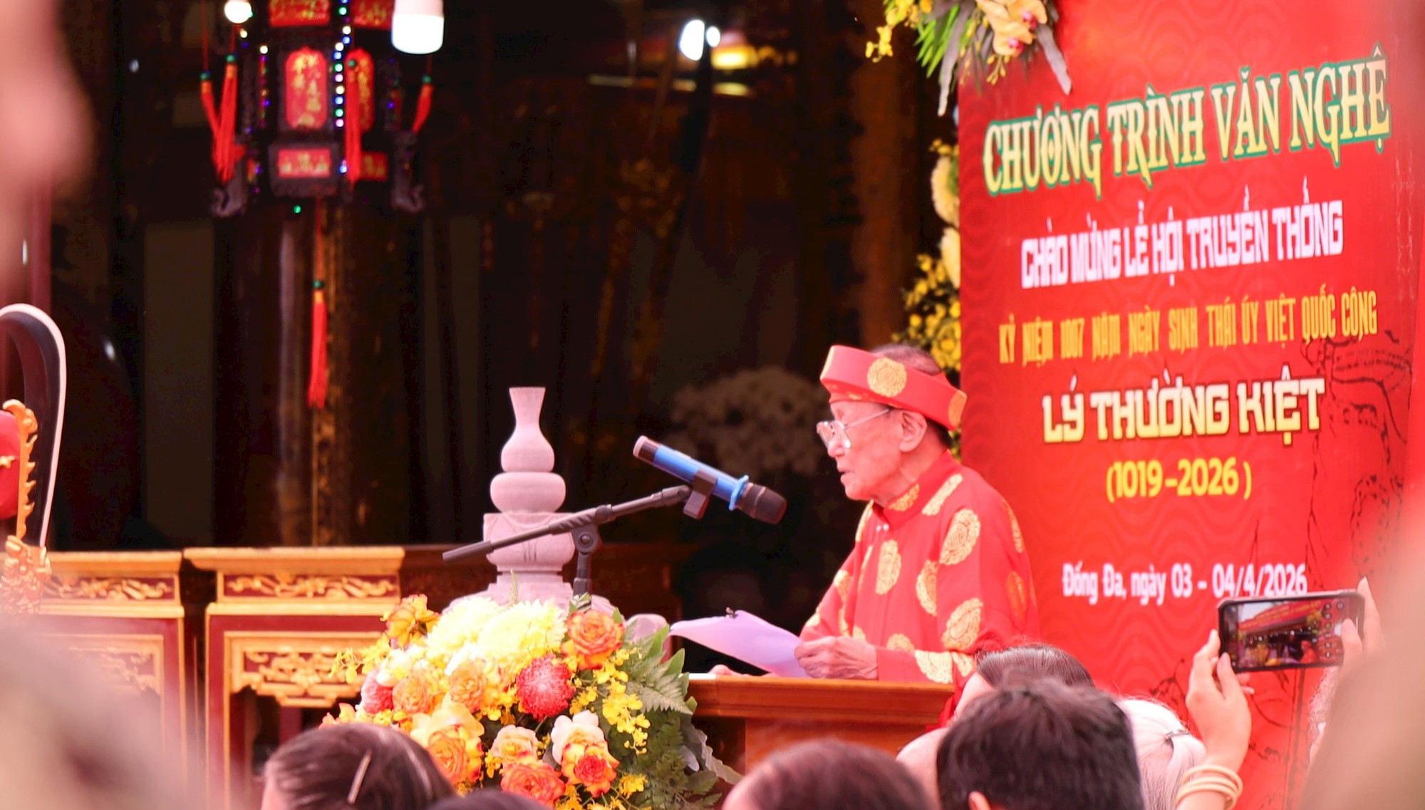 Đống Đa: Lễ hội truyền thống Đình Nam Đồng tưởng nhớ Thái úy Lý Thường Kiệt- Ảnh 3.