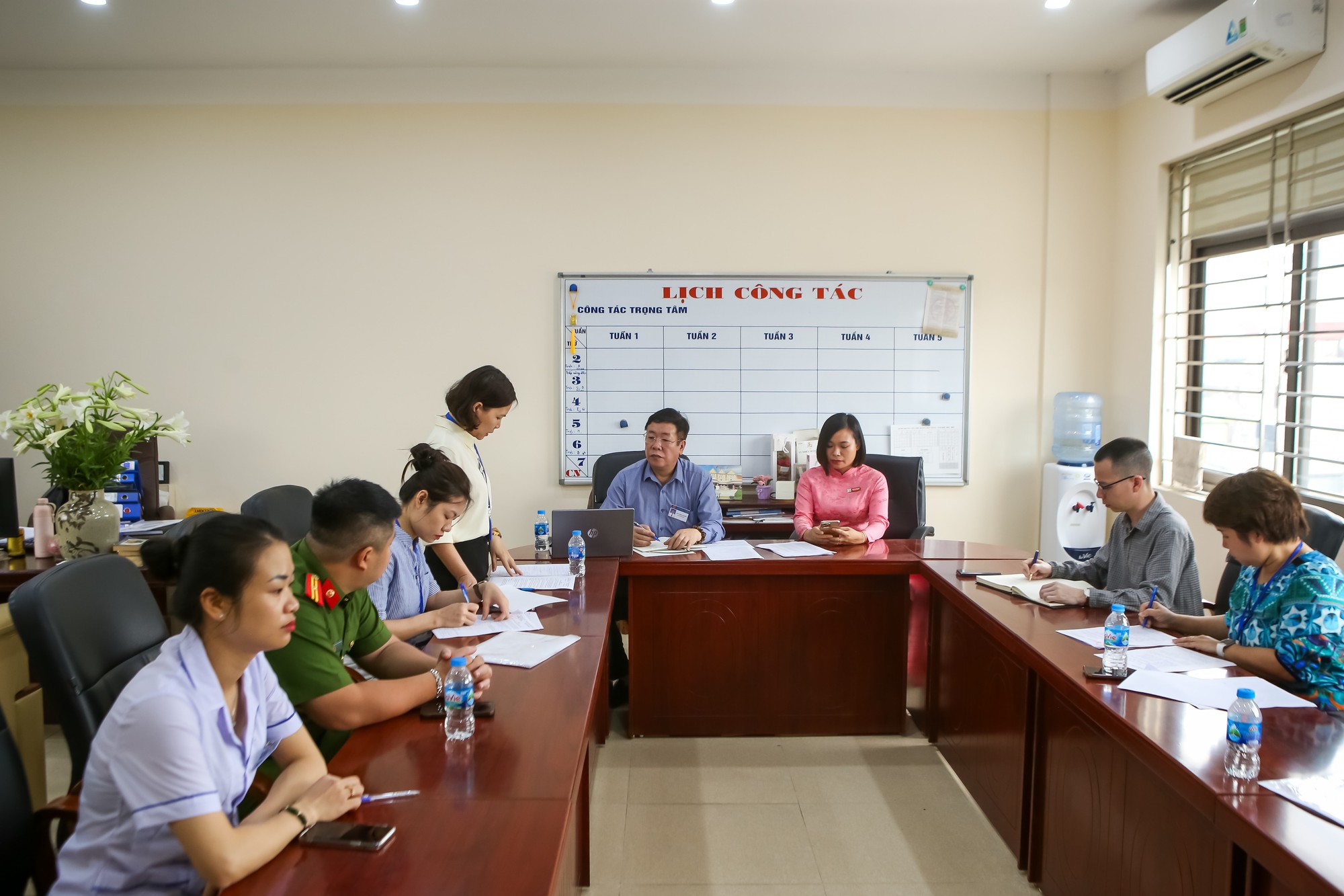 “Giám sát toàn trình” bữa ăn học đường tại phường Ngọc Hà- Ảnh 6.