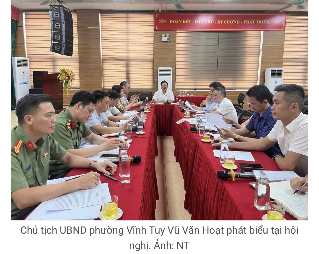 Phường Vĩnh Tuy: Quyết bàn giao mặt bằng sạch đúng tiến độ để thi công đường Tam Trinh- Ảnh 1.