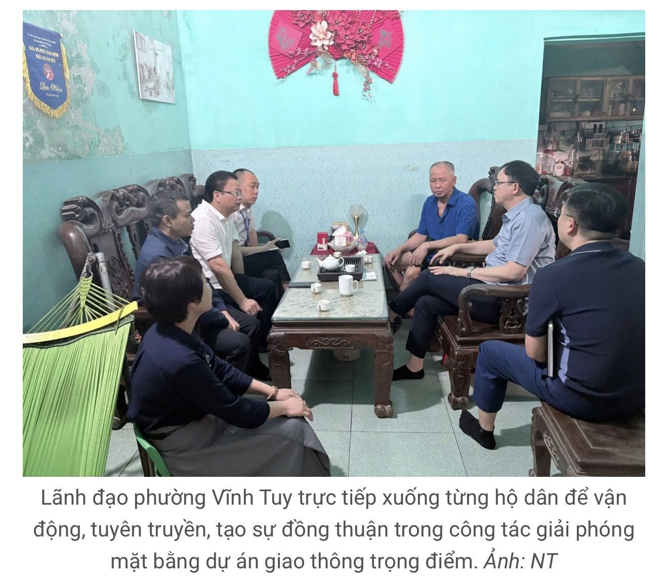 Phường Vĩnh Tuy: Quyết bàn giao mặt bằng sạch đúng tiến độ để thi công đường Tam Trinh- Ảnh 2.