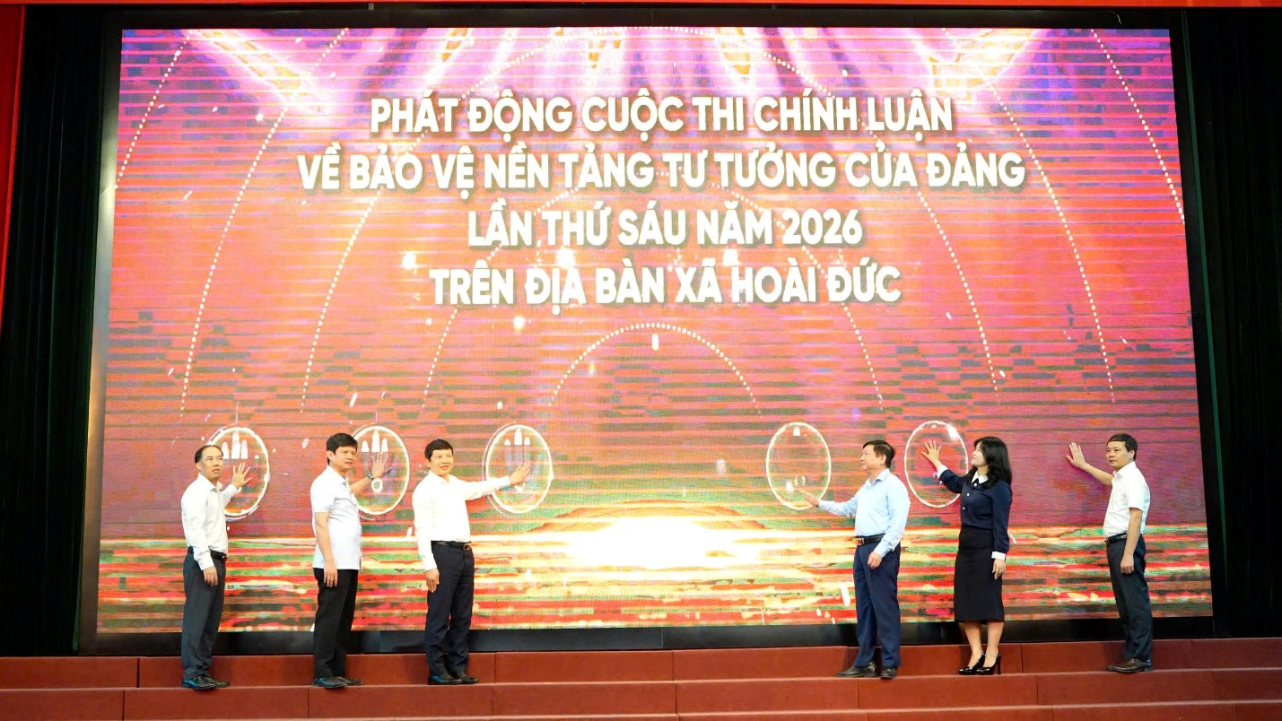 Hoài Đức phát động Cuộc thi chính luận về bảo vệ nền tảng tư tưởng của Đảng lần thứ Sáu- Ảnh 6.