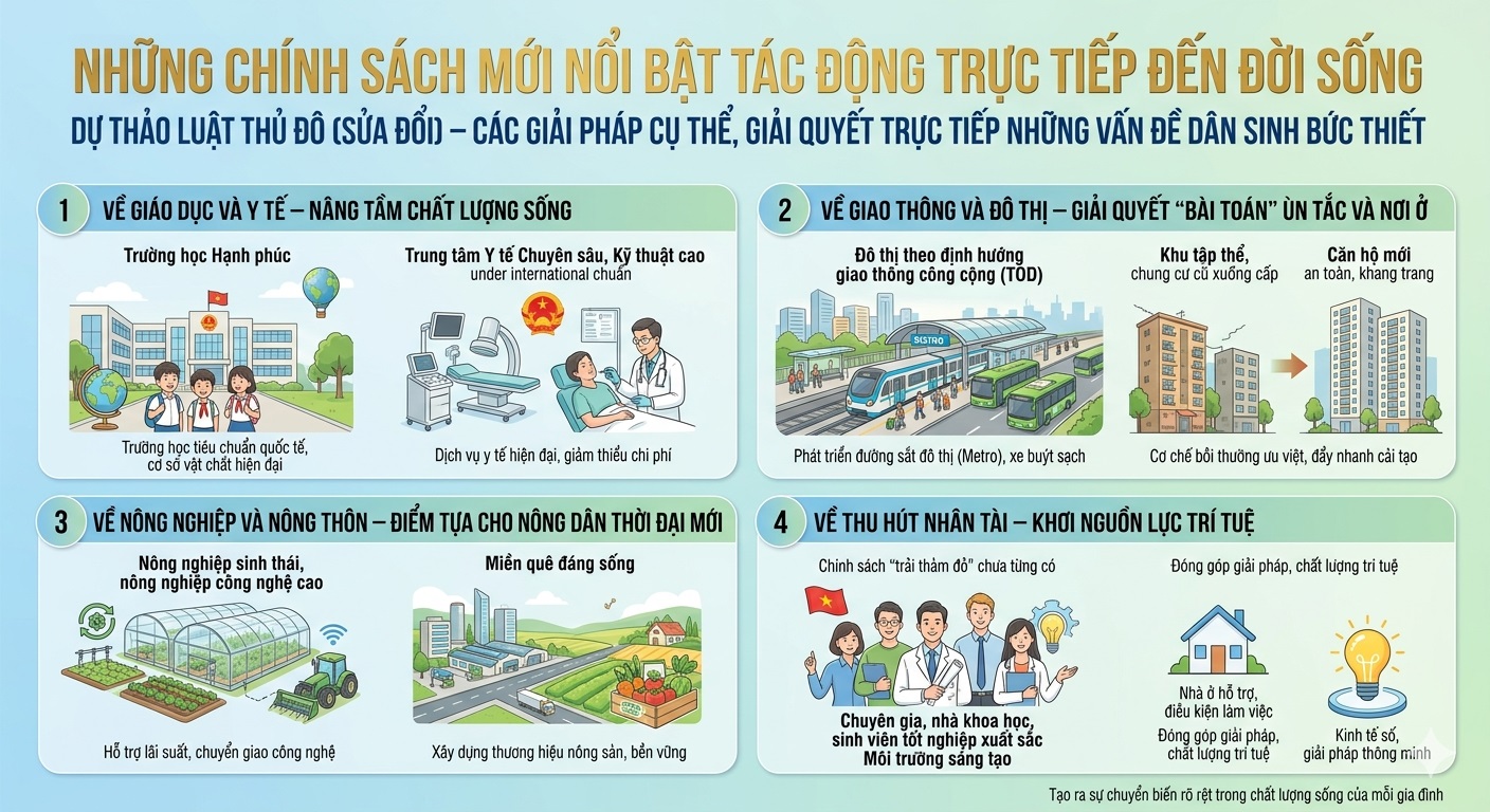 Luật Thủ đô (sửa đổi): Động lực mới để xây dựng Hà Nội Văn hiến - Văn minh - Hiện đại- Ảnh 3.