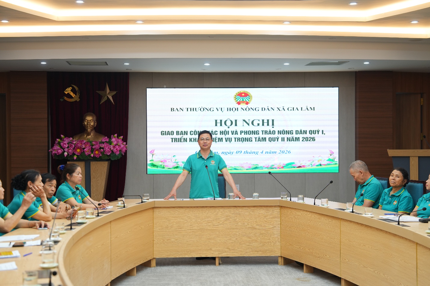Hội Nông dân xã Gia Lâm tổ chức Hội nghị giao ban công tác quý I, triển khai nhiệm vụ quý II năm 2026- Ảnh 5.