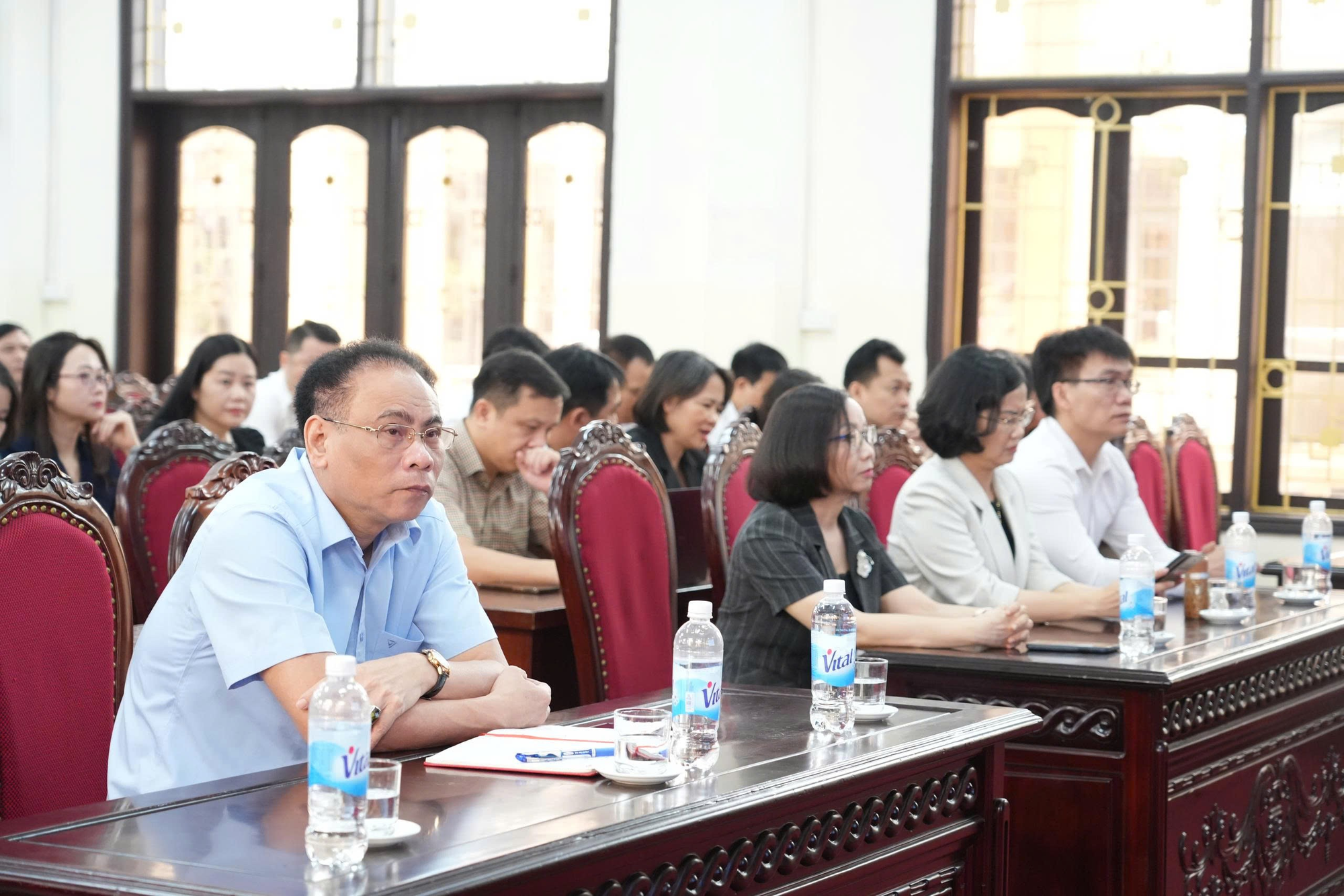 Thông tin thời sự, chính sách cho gần 280 Báo cáo viên, tuyên truyền viên 03 xã Đan Phượng, Liên Minh và Ô Diên- Ảnh 1.