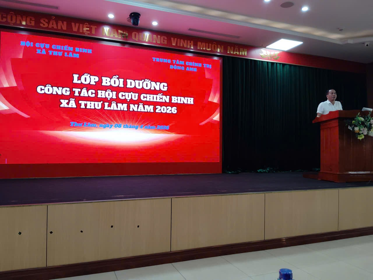 Tập huấn nghiệp vụ công tác Hội Cựu chiến binh xã Thư Lâm năm 2026- Ảnh 3.