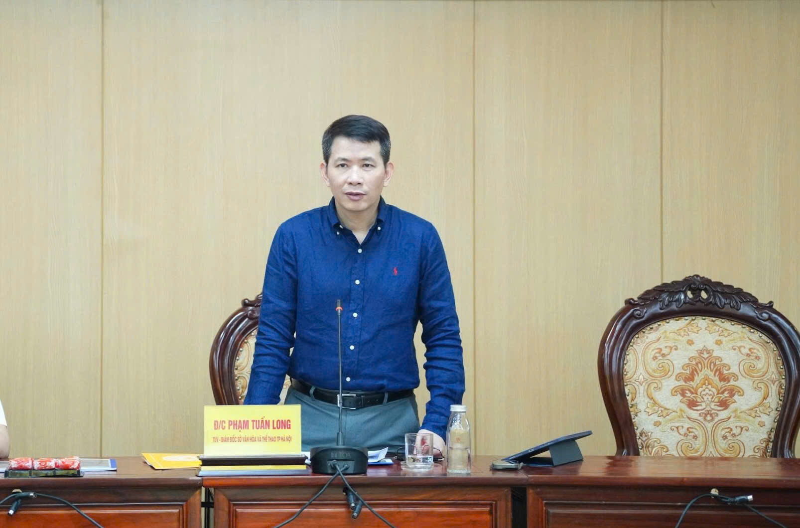 Sở Văn hóa và Thể thao Hà Nội khảo sát thực địa di chỉ khảo cổ Vườn Chuối tại xã Hoài Đức- Ảnh 4.