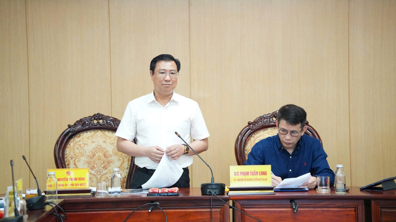 Sở Văn hóa và Thể thao Hà Nội khảo sát thực địa di chỉ khảo cổ Vườn Chuối tại xã Hoài Đức- Ảnh 5.