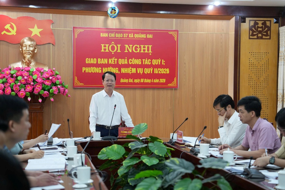 BCĐ 57 xã Quảng Oai tổ chức hội nghị giao ban Quý I/2026- Ảnh 3.