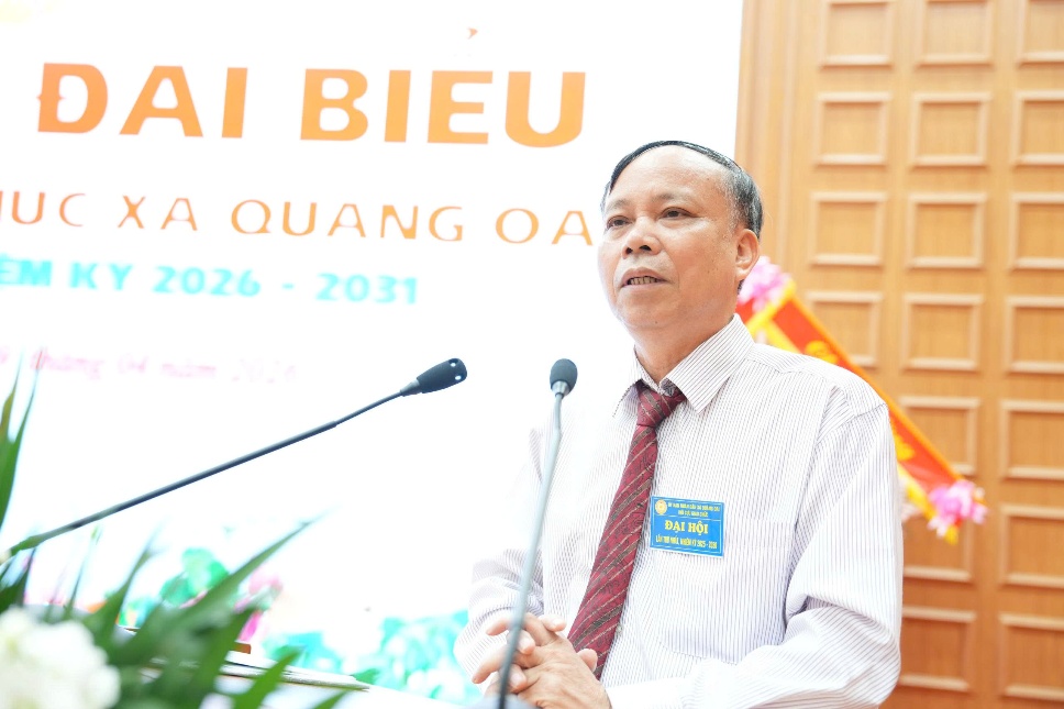 Quảng Oai tổ chức thành công Đại hội Hội Cựu giáo chức xã lần thứ Nhất, nhiệm kỳ 2026–2031- Ảnh 3.