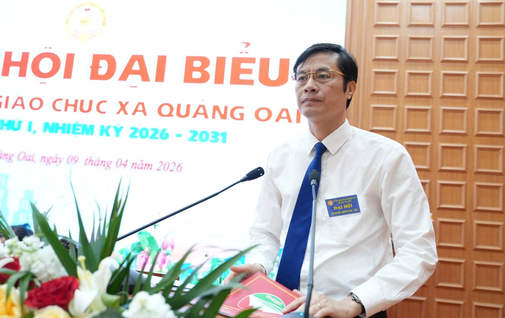 Quảng Oai tổ chức thành công Đại hội Hội Cựu giáo chức xã lần thứ Nhất, nhiệm kỳ 2026–2031- Ảnh 4.